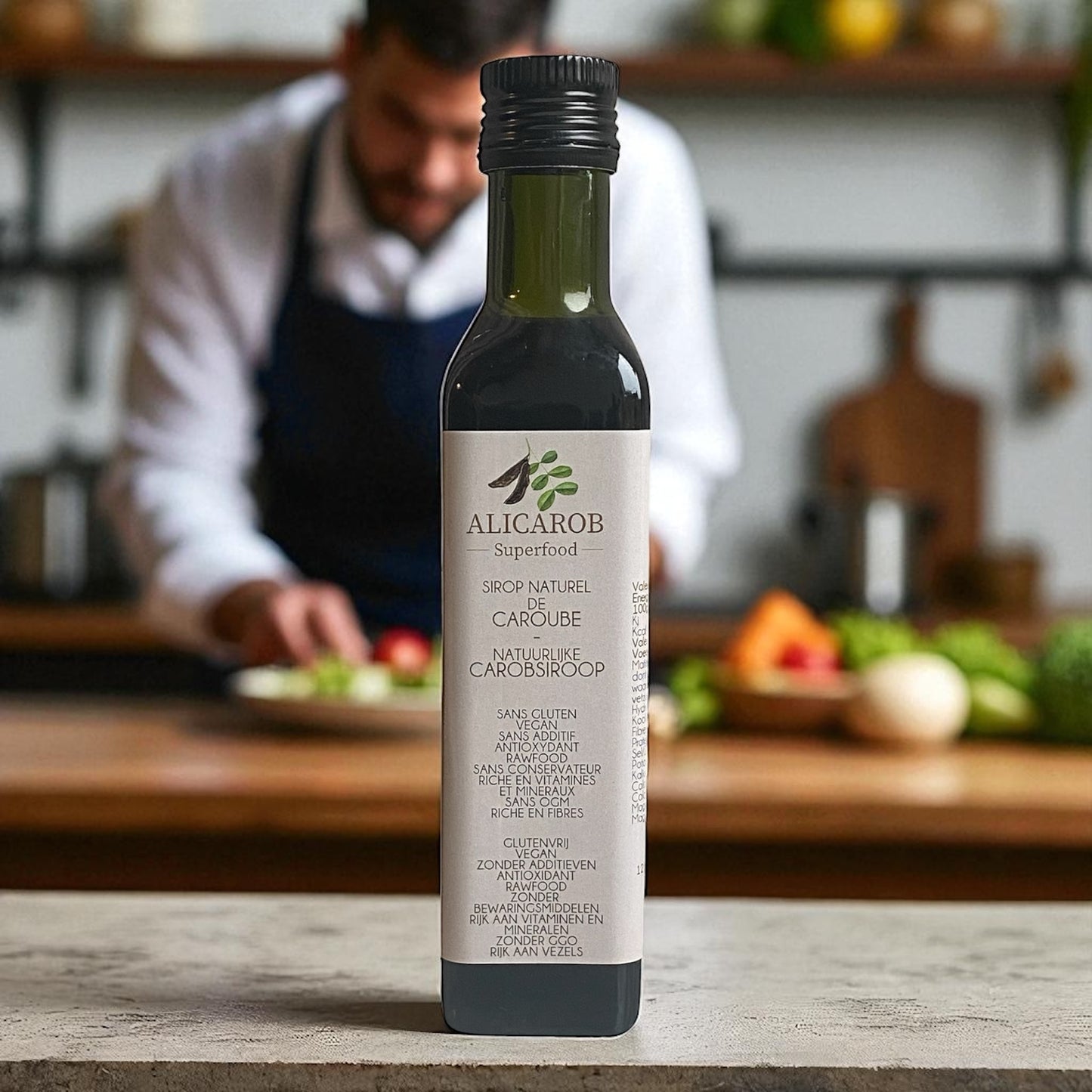Sirop naturel de caroube