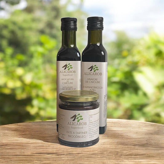 Trio sirop vinaigre pâte